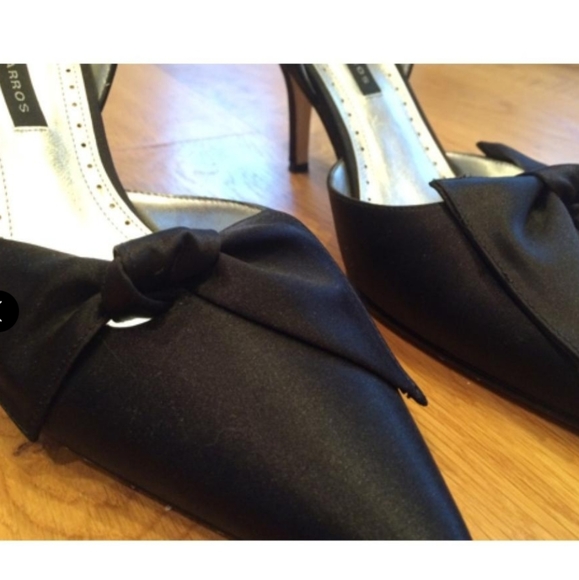 Caparros Shoe Size 9B Sling Back Bow Point Toe EUC - Picture 13 of 16